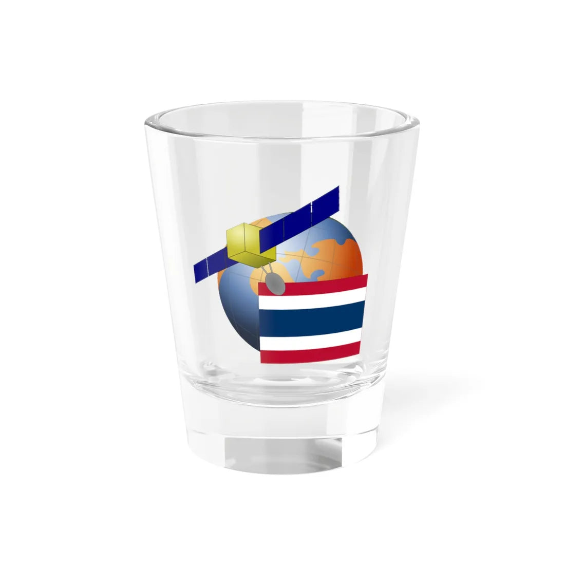 Thailand-Satellite (Thailand) Shot Glass 1.5oz 1.5oz - Go Mug Yourself