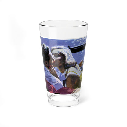 Thank You For Rescueing Me, 1949 (Magazine Illustration) Pint Glass 16oz-16oz-Go Mug Yourself