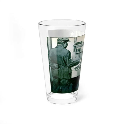 Thank you .. Thank you.. So Much, Liberty magazine, December 19, 1936 (Magazine Illustration) Pint Glass 16oz - Go Mug Yourself