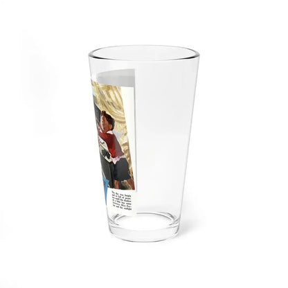 Thanks for the Party, Collier's, June 8, 1946 (Magazine Illustration) Pint Glass 16oz - Go Mug Yourself
