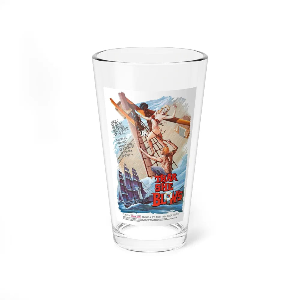 THAR SHE BLOWS 1968 Movie Poster - Pint Glass 16oz-16oz-Go Mug Yourself