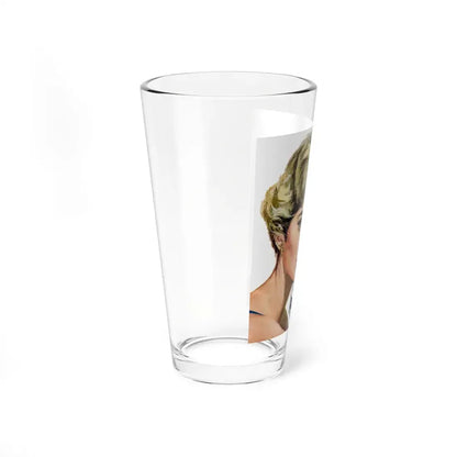 That Extra Something, Redbook, November 1957 (Magazine Illustration) Pint Glass 16oz - Go Mug Yourself