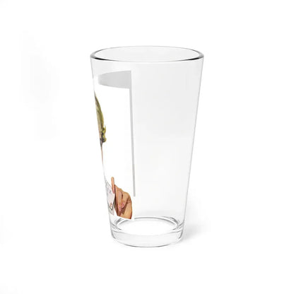 That Extra Something, Redbook, November 1957 (Magazine Illustration) Pint Glass 16oz - Go Mug Yourself