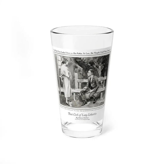 That Girl of Lazy Lekart's (1), McCalls, September 1922 (Magazine Illustration) Pint Glass 16oz 16oz - Go Mug Yourself