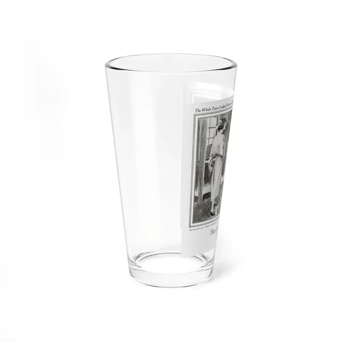 That Girl of Lazy Lekart's (1), McCalls, September 1922 (Magazine Illustration) Pint Glass 16oz - Go Mug Yourself