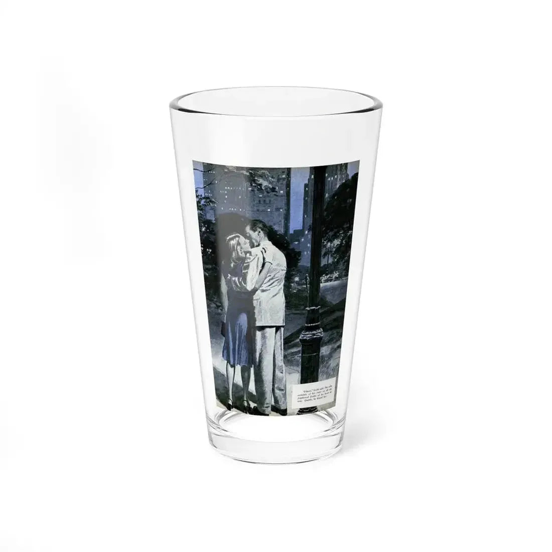 That wonderful moment, Redbook, October 1946 (Magazine Illustration) Pint Glass 16oz 16oz - Go Mug Yourself