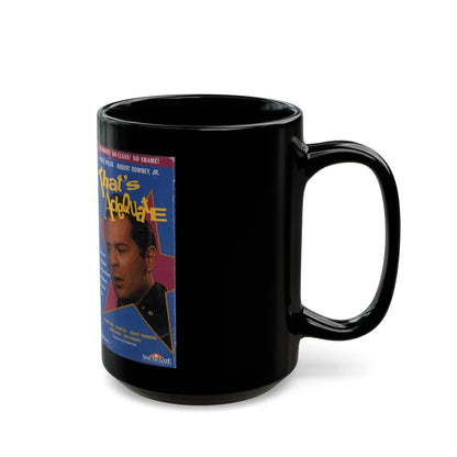 THATS ADEQUATE (VHS COVER) - Black Coffee Mug-Go Mug Yourself