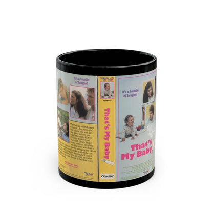 THATS MY BABY (VHS COVER) - Black Coffee Mug-11oz-Go Mug Yourself