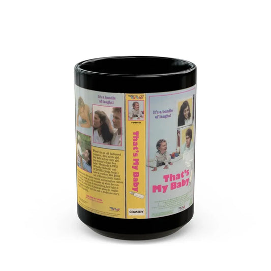 THATS MY BABY (VHS COVER) - Black Coffee Mug 15oz - Go Mug Yourself