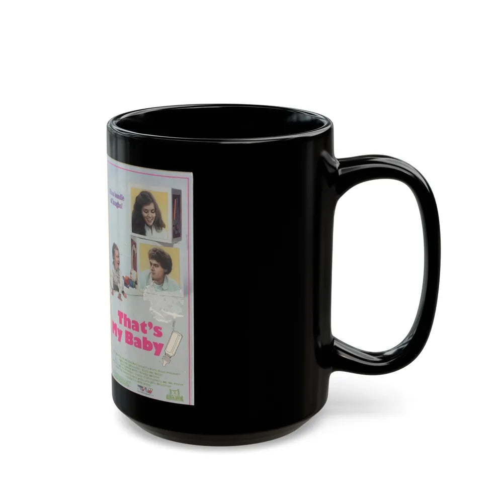 THATS MY BABY (VHS COVER) - Black Coffee Mug-Go Mug Yourself