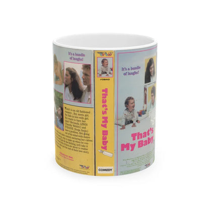 THATS MY BABY (VHS COVER) - White Coffee Mug-11oz-Go Mug Yourself