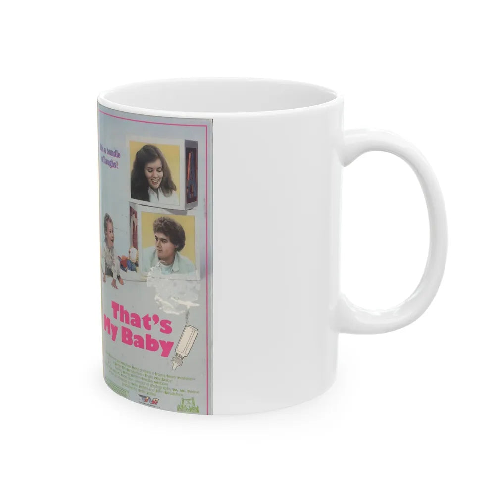 THATS MY BABY (VHS COVER) - White Coffee Mug-Go Mug Yourself