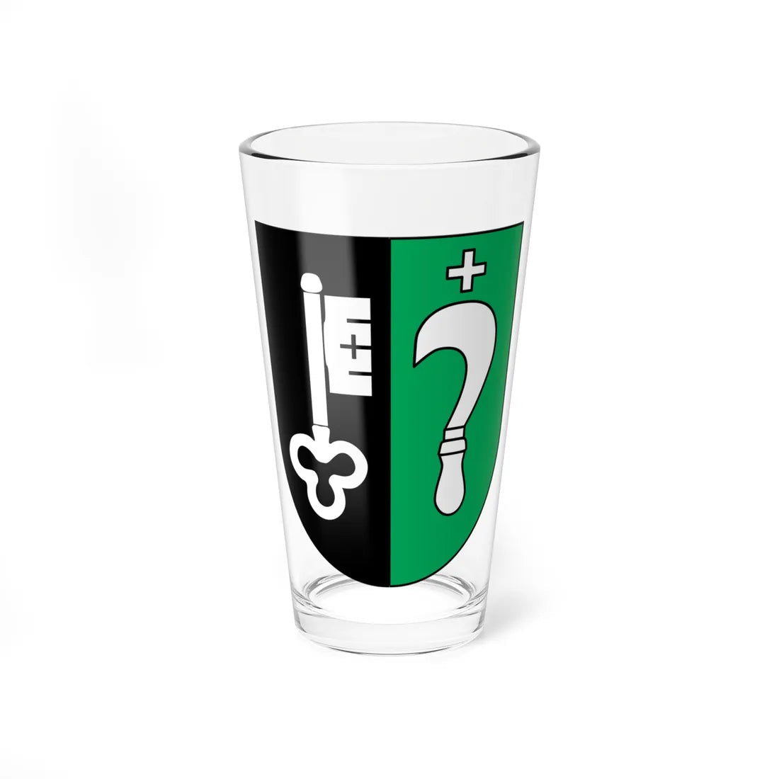 Thayngen Wappen (Switzerland) (Coat of Arms) Pint Glass 16oz 16oz - Go Mug Yourself