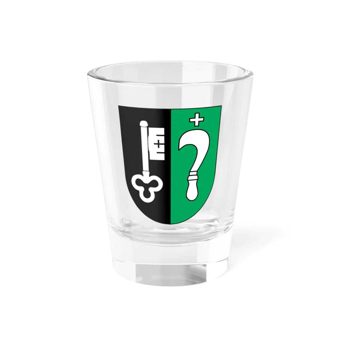 Thayngen Wappen (Switzerland) (Coat of Arms) Shot Glass 1.5oz 1.5oz - Go Mug Yourself