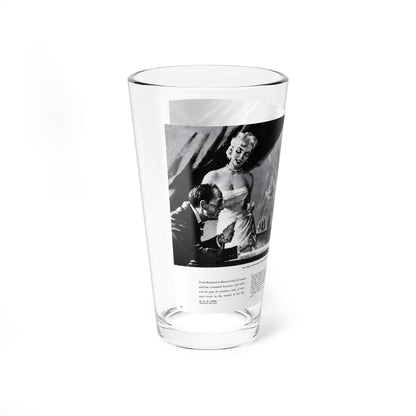 The 1,001 Lives Of Novarro The Tiger, Male magazine, February 1957 (Magazine Illustration) Pint Glass 16oz - Go Mug Yourself