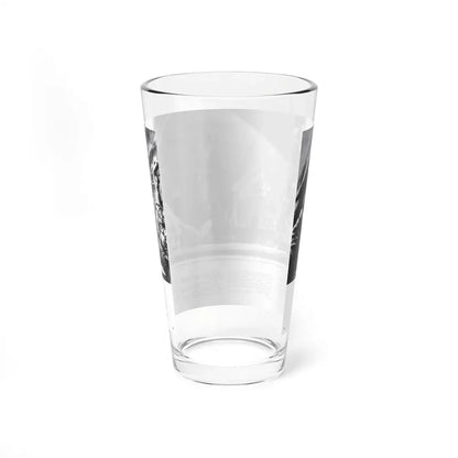 The 1,001 Lives Of Novarro The Tiger, Male magazine, February 1957 (Magazine Illustration) Pint Glass 16oz - Go Mug Yourself