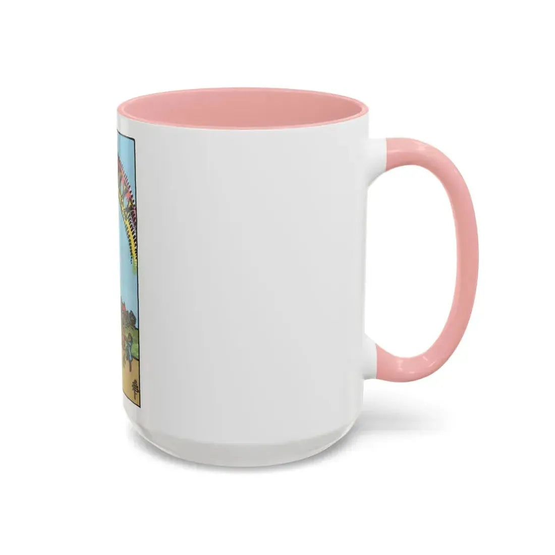 The 10 of Cups (Tarot Card) Accent Coffee Mug - Go Mug Yourself
