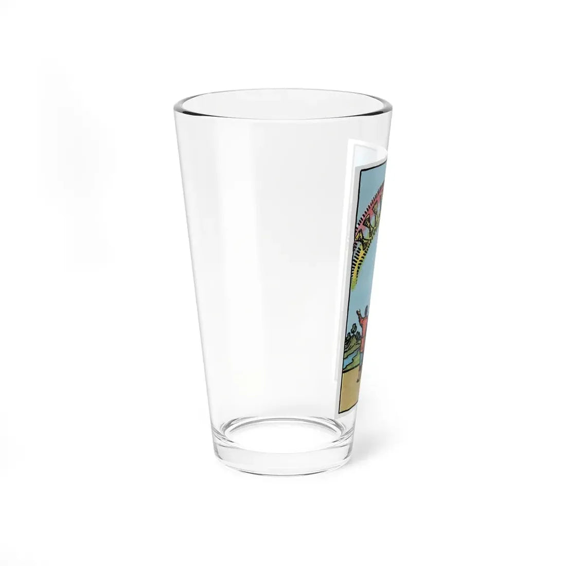 The 10 of Cups (Tarot Card) Pint Glass 16oz - Go Mug Yourself