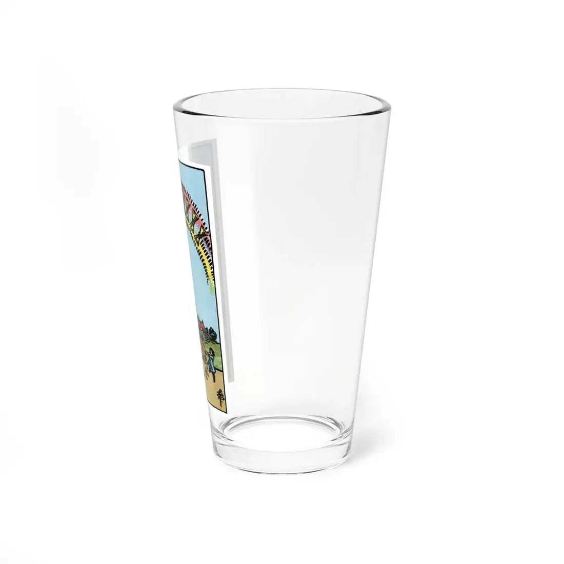 The 10 of Cups (Tarot Card) Pint Glass 16oz - Go Mug Yourself