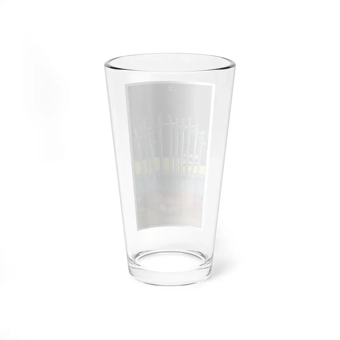The 10 of Swords (Tarot Card) Pint Glass 16oz - Go Mug Yourself