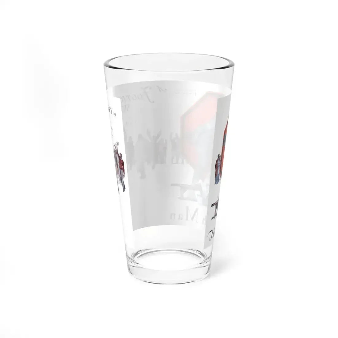 The 12th Man a Football Story, Cosmopolitan, December 1929 (Magazine Illustration) Pint Glass 16oz - Go Mug Yourself