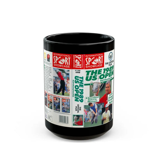 THE 1989 US OPEN (VHS COVER) - Black Coffee Mug-15oz-Go Mug Yourself