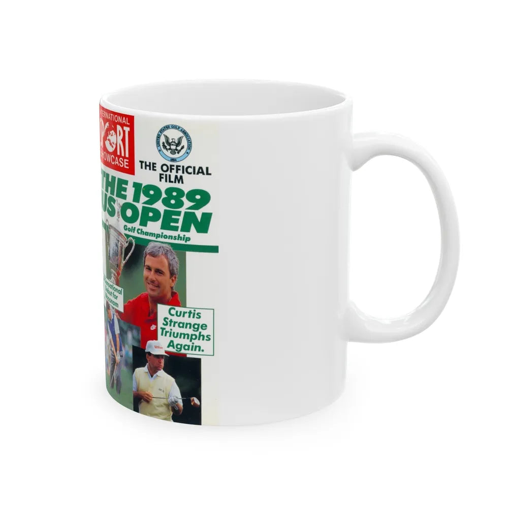 THE 1989 US OPEN (VHS COVER) - White Coffee Mug-Go Mug Yourself