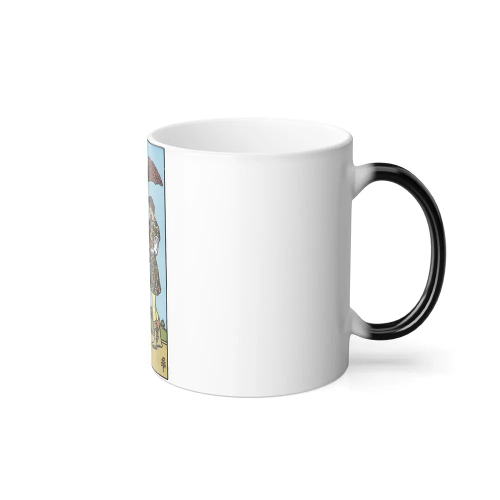 The 2 of Cups (Tarot Card) Color Changing Mug 11oz-Go Mug Yourself