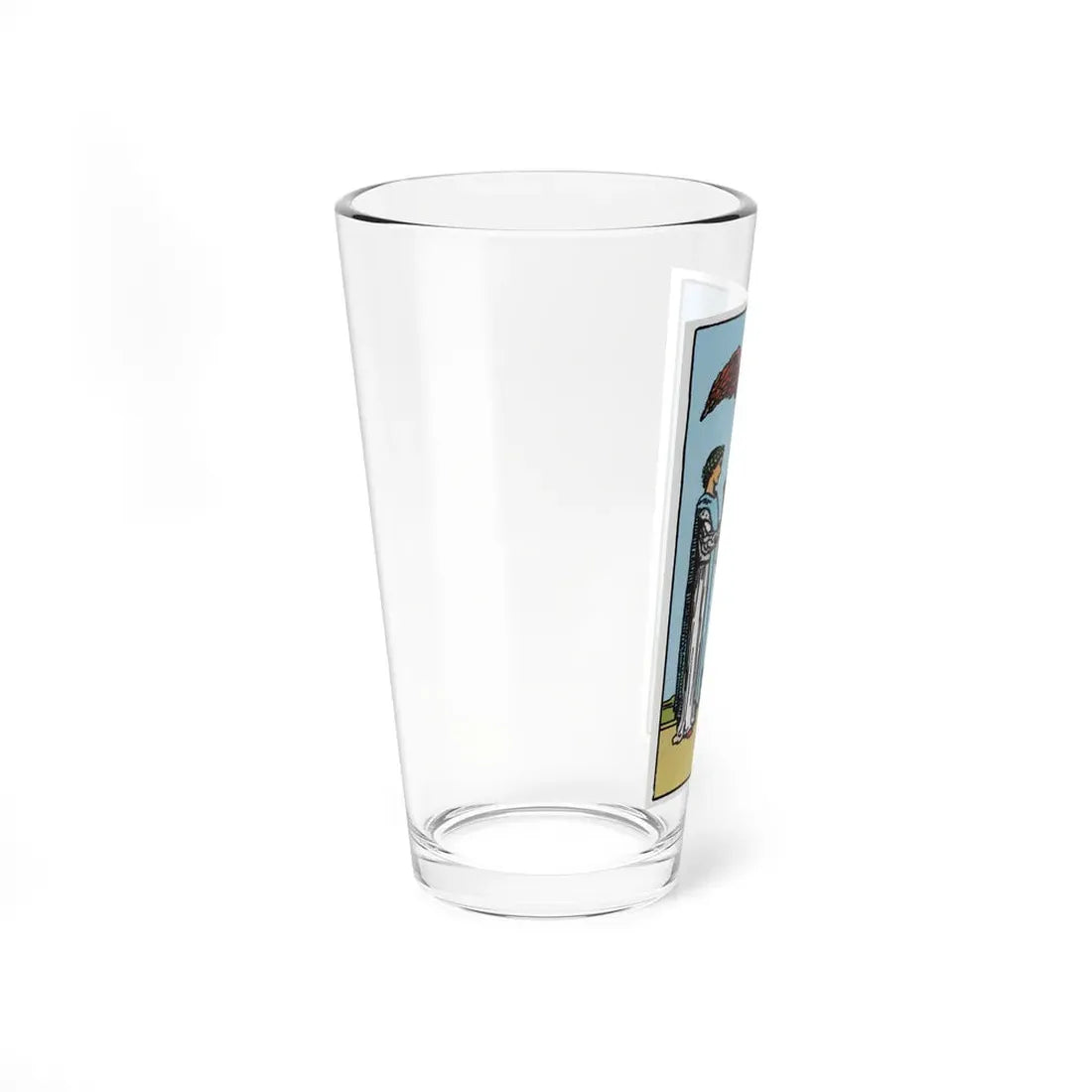 The 2 of Cups (Tarot Card) Pint Glass 16oz - Go Mug Yourself