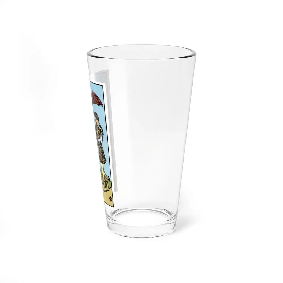 The 2 of Cups (Tarot Card) Pint Glass 16oz - Go Mug Yourself