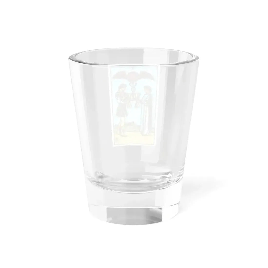 The 2 of Cups (Tarot Card) Shot Glass 1.5oz - Go Mug Yourself