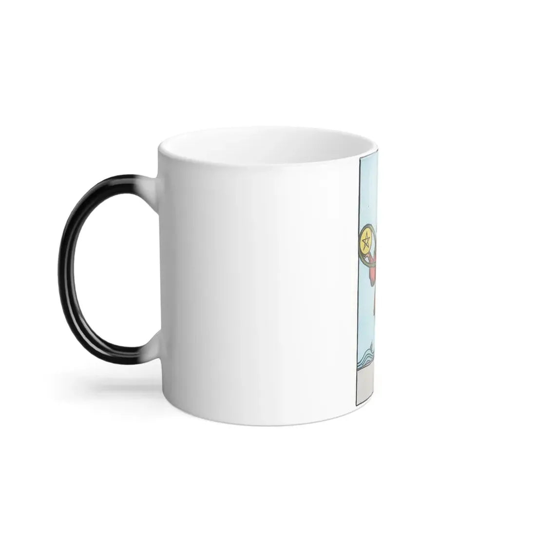 The 2 of Pentacles (Tarot Card) Color Changing Mug 11oz - Go Mug Yourself