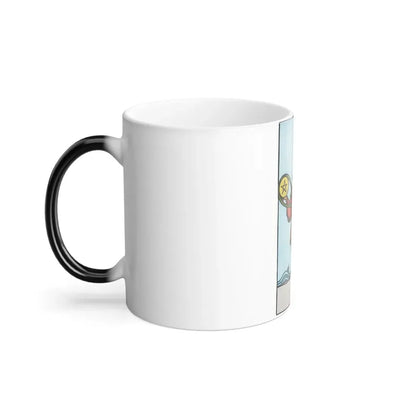 The 2 of Pentacles (Tarot Card) Color Changing Mug 11oz - Go Mug Yourself