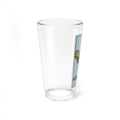 The 2 of Pentacles (Tarot Card) Pint Glass 16oz - Go Mug Yourself