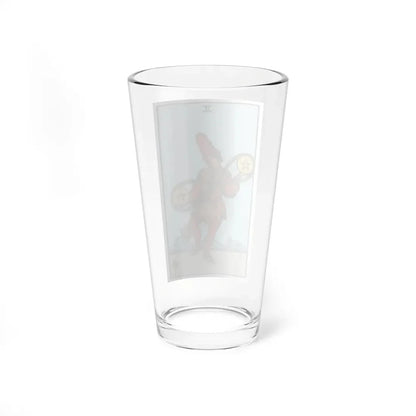The 2 of Pentacles (Tarot Card) Pint Glass 16oz - Go Mug Yourself