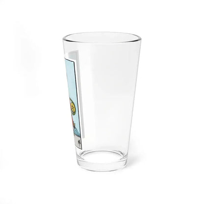 The 2 of Pentacles (Tarot Card) Pint Glass 16oz - Go Mug Yourself
