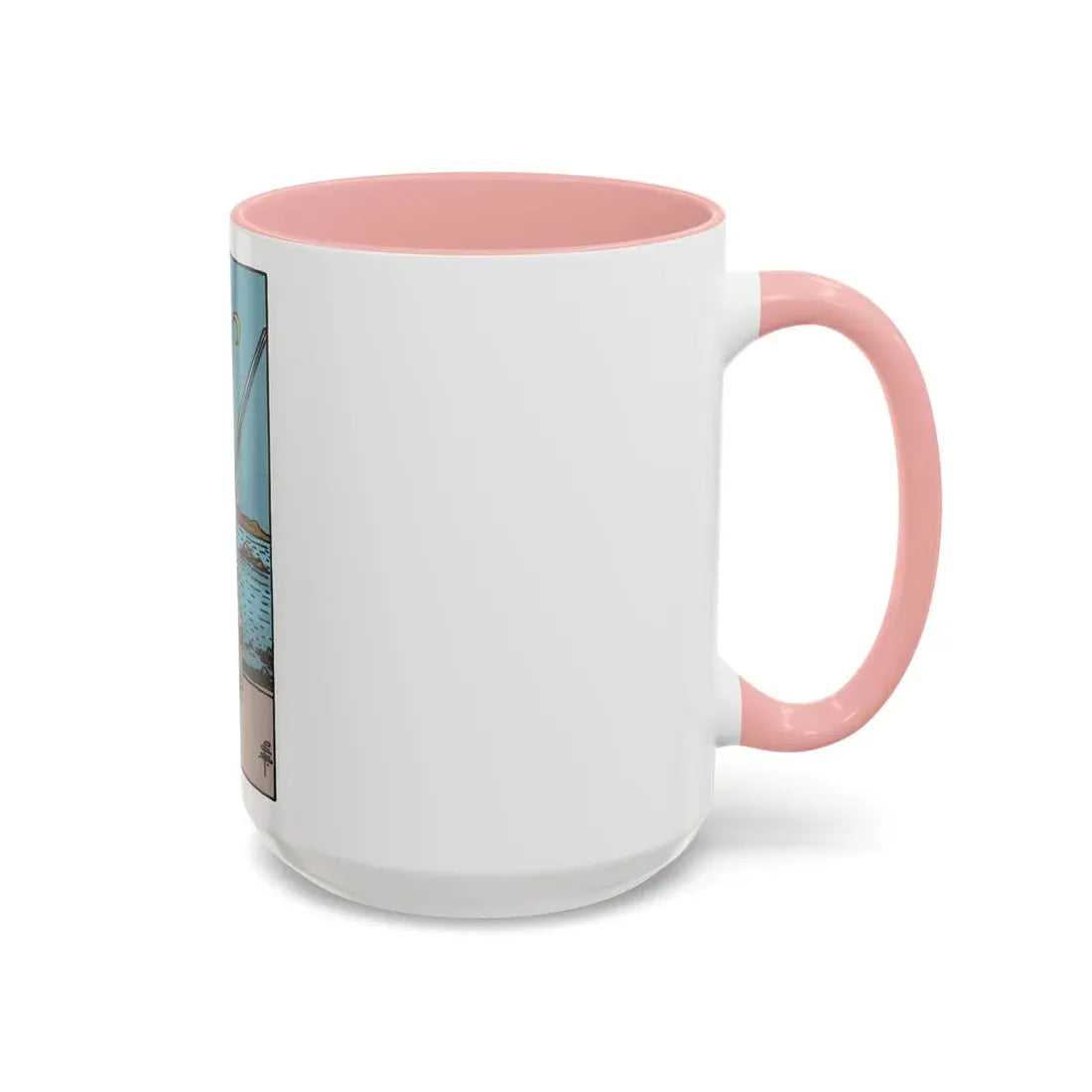 The 2 of Swords (Tarot Card) Accent Coffee Mug - Go Mug Yourself