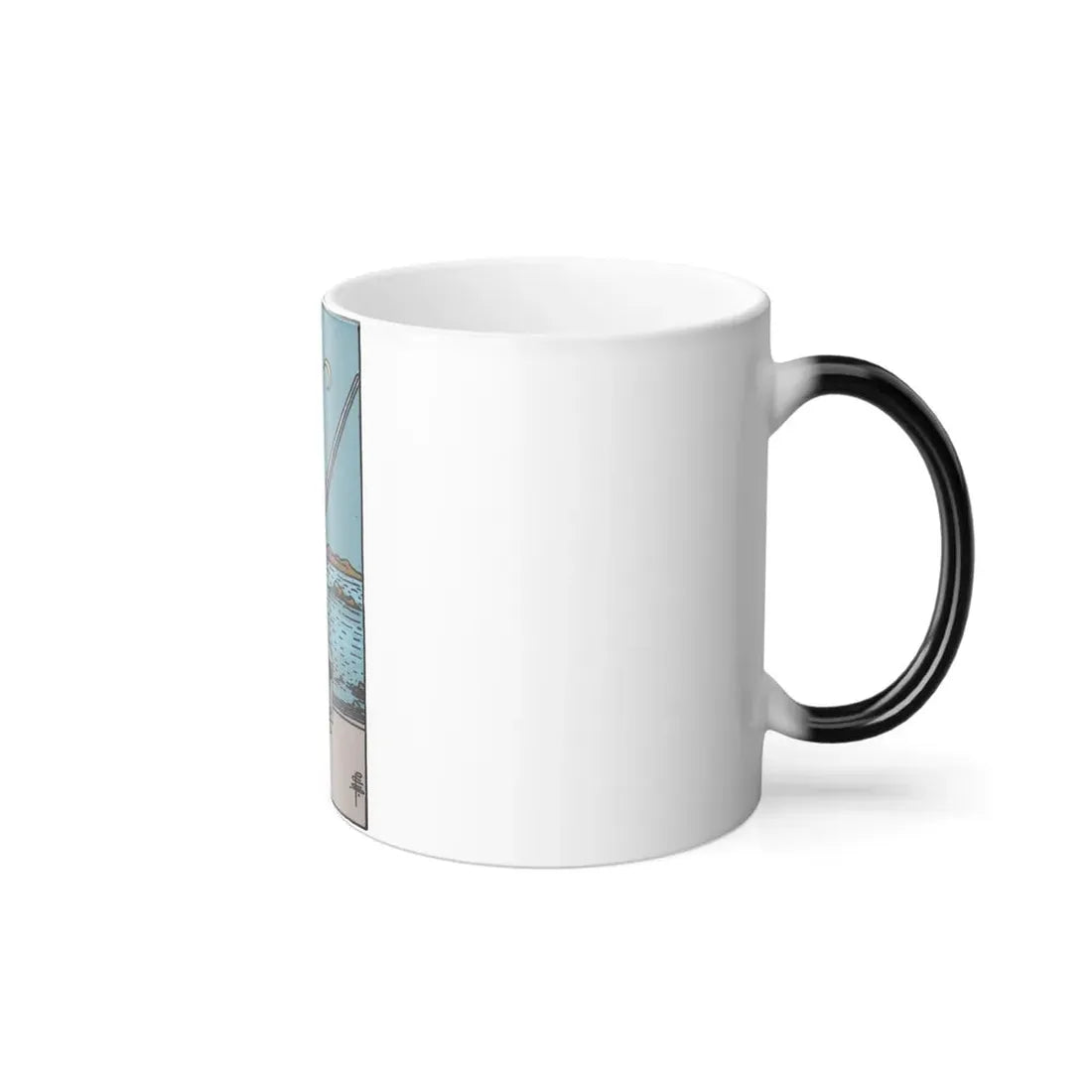 The 2 of Swords (Tarot Card) Color Changing Mug 11oz - Go Mug Yourself