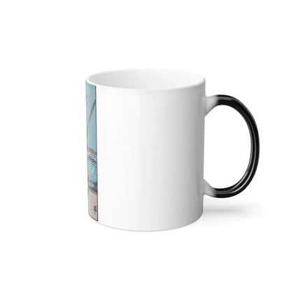 The 2 of Swords (Tarot Card) Color Changing Mug 11oz - Go Mug Yourself