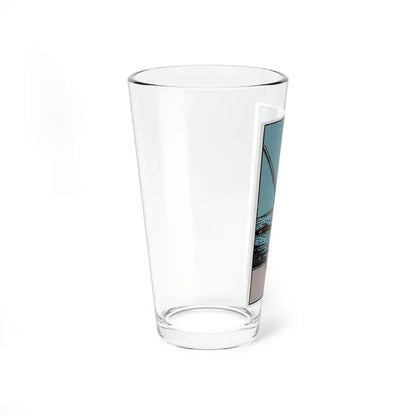 The 2 of Swords (Tarot Card) Pint Glass 16oz - Go Mug Yourself