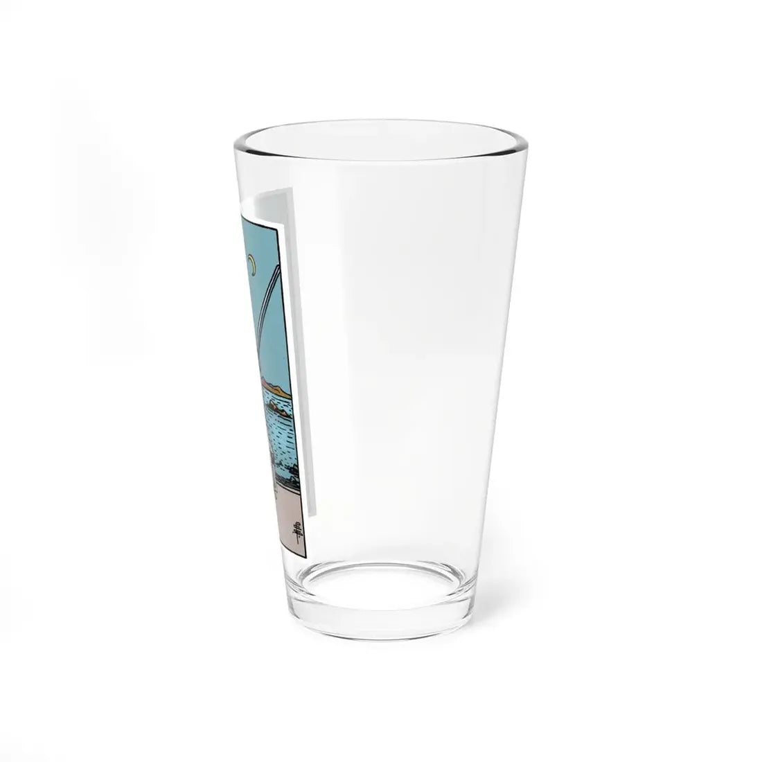 The 2 of Swords (Tarot Card) Pint Glass 16oz - Go Mug Yourself
