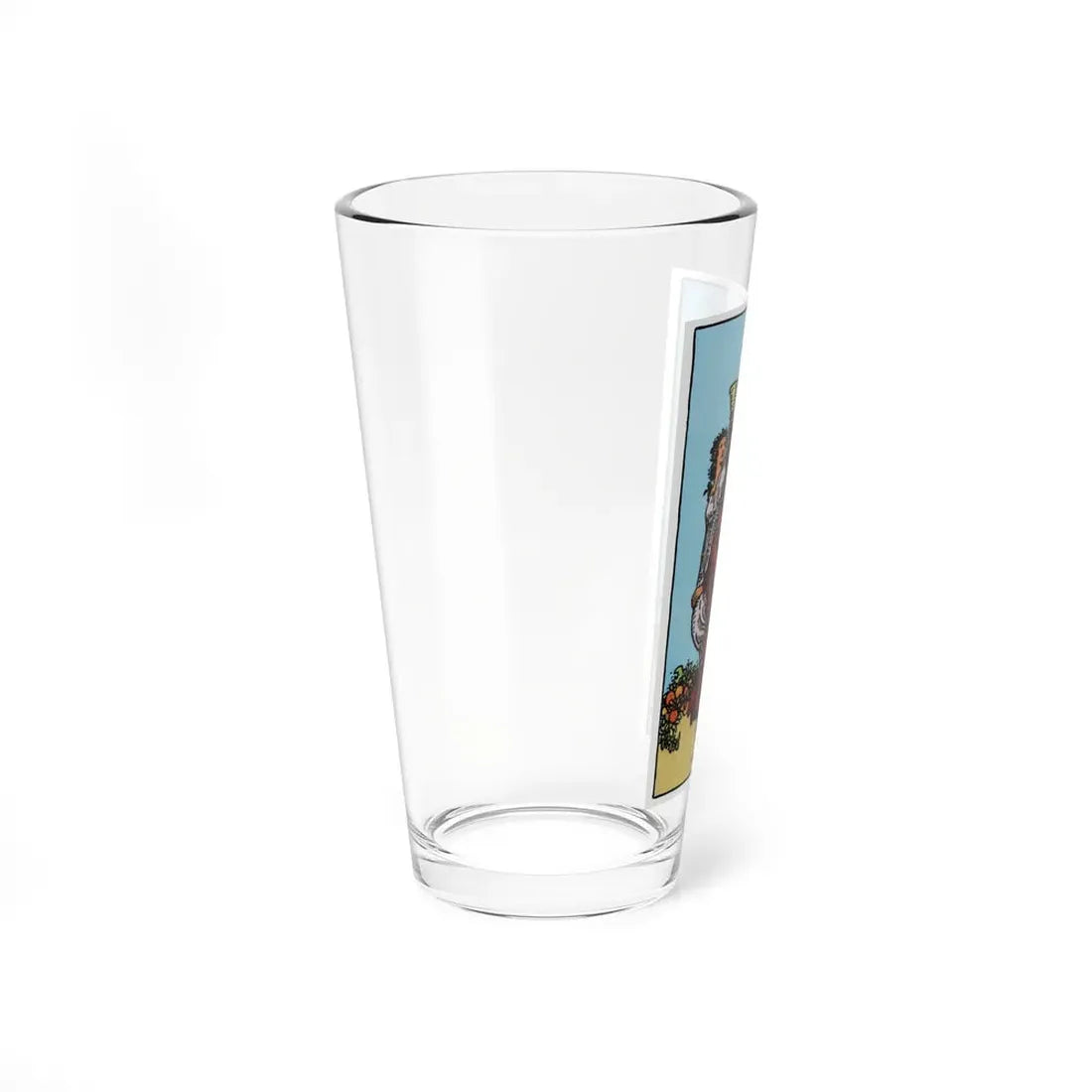 The 3 of Cups (Tarot Card) Pint Glass 16oz - Go Mug Yourself