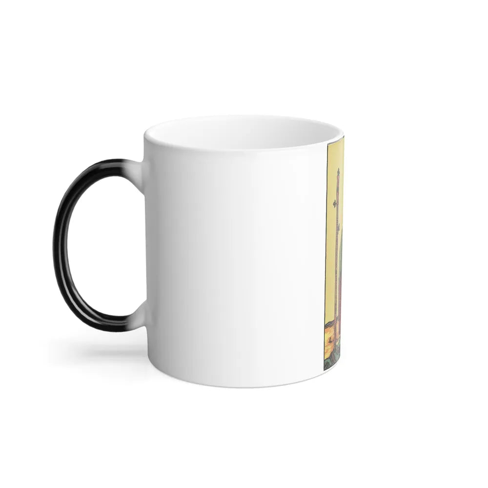 The 3 of Wands (Tarot Card) Color Changing Mug 11oz-Go Mug Yourself