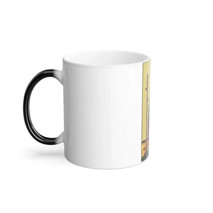 The 3 of Wands (Tarot Card) Color Changing Mug 11oz - Go Mug Yourself