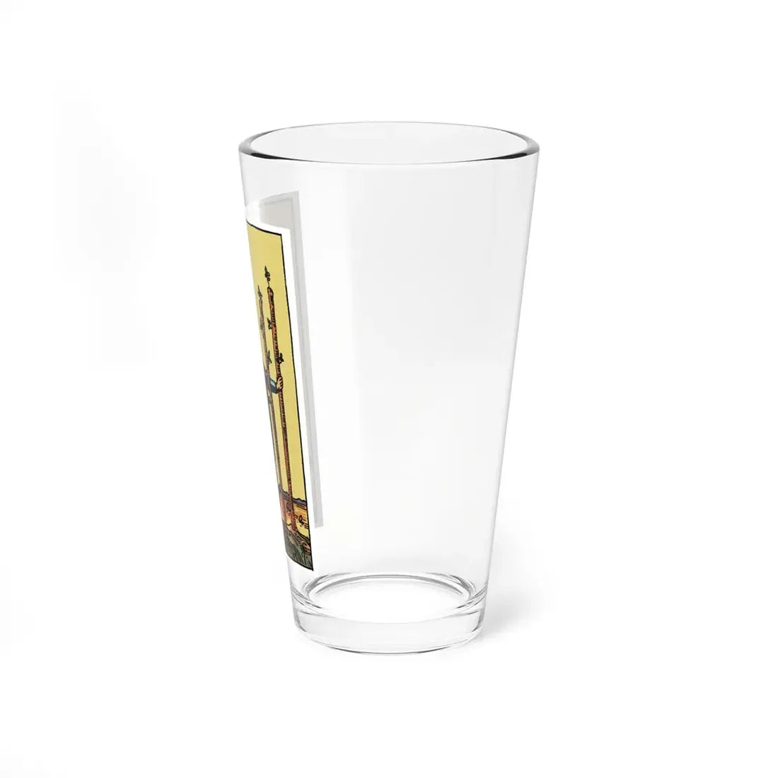 The 3 of Wands (Tarot Card) Pint Glass 16oz - Go Mug Yourself