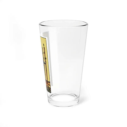 The 3 of Wands (Tarot Card) Pint Glass 16oz - Go Mug Yourself