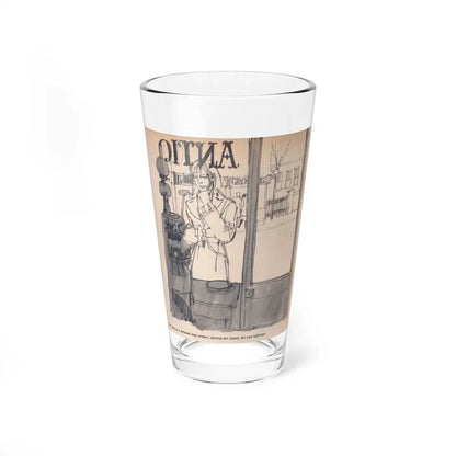 The 30th Birthday of Clara Hawkins, Homes and Gardens, 1965 (Magazine Illustration) Pint Glass 16oz 16oz - Go Mug Yourself