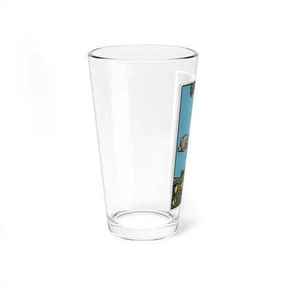 The 4 of Cups (Tarot Card) Pint Glass 16oz - Go Mug Yourself