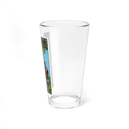 The 4 of Cups (Tarot Card) Pint Glass 16oz - Go Mug Yourself