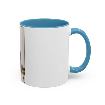 The 4 of Pentacles (Tarot Card) Accent Coffee Mug - Go Mug Yourself